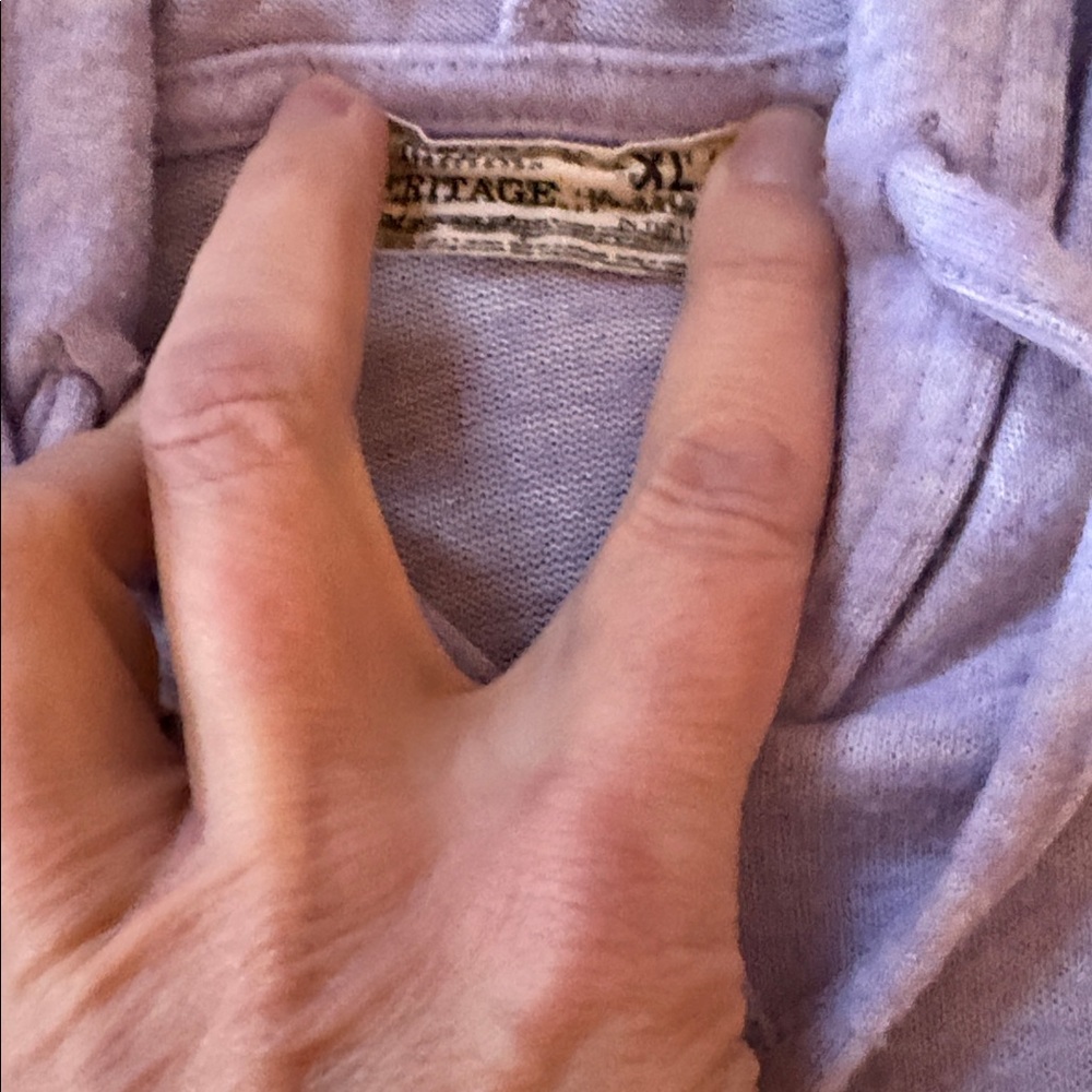 5/$25!! Heritage Lavender Hoodie - Picture 3 of 5